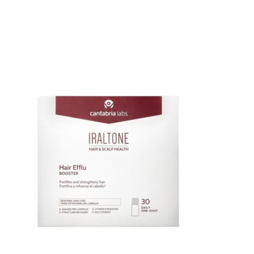 IRALTONE HAIR EFFLU BOOSTER  30 VIALES 15 ML