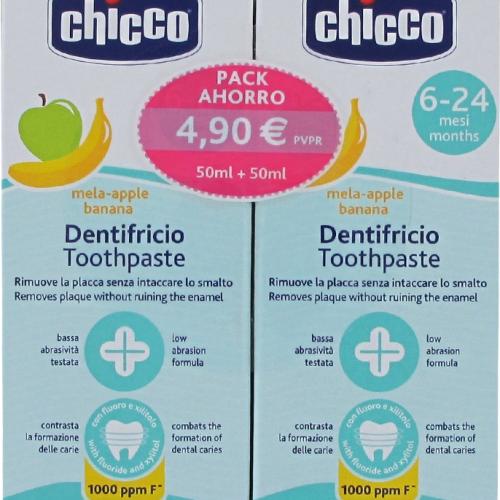BIPACK CREMA DENTAL CHICCO