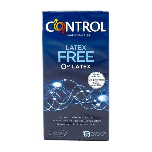 CONTROL LATEX FREE PRESERVATIVOS 5 UNIDADES