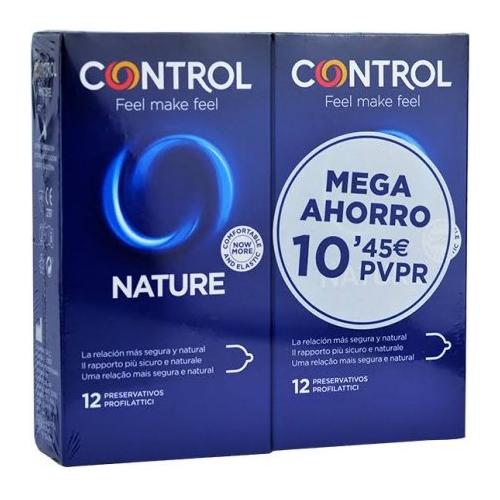 CONTROL NATURE PRESERVATIVOS 24 PRESERVATIVOS PACK MEGAPRECI
