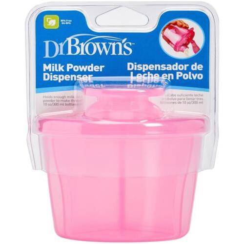 LECHE EN POLVO #DISPENSADOR DE  DR BROWN ROSA