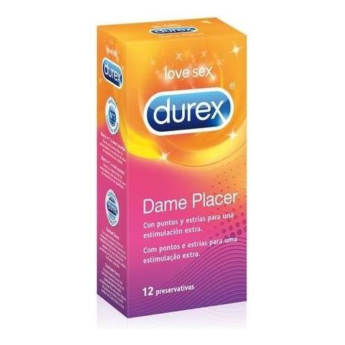PRESERVATIVOS DUREX DAME PLACER