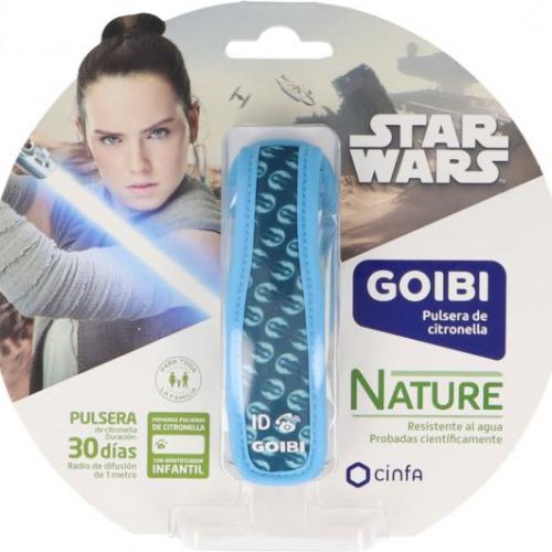 PULSERA CITRONELLA NATURE ANTIMOSQUITOS STAR WARS GOIBI