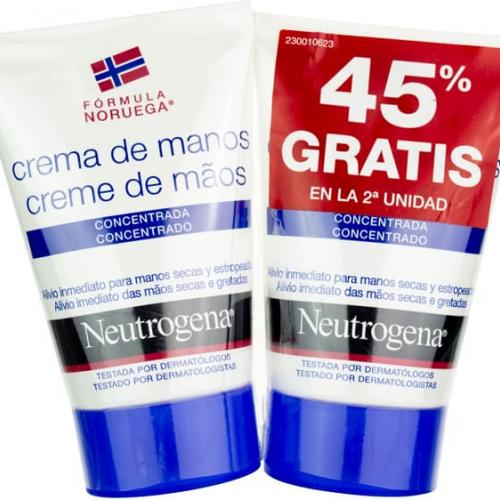 NEUTROGENA DUPLO CREMA MANOS CONCENTRADA  2 X 50 ML