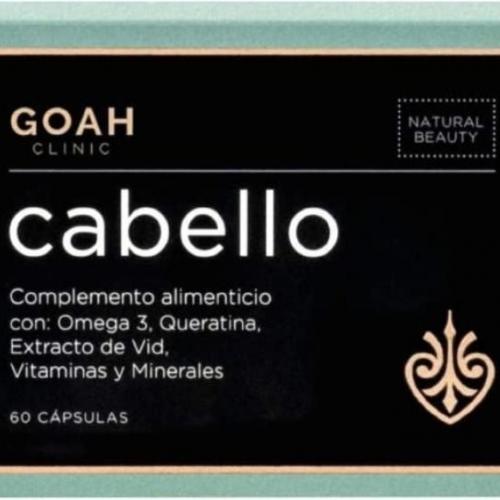 GOAH CLINIC CABELLO  60 CAPSULAS